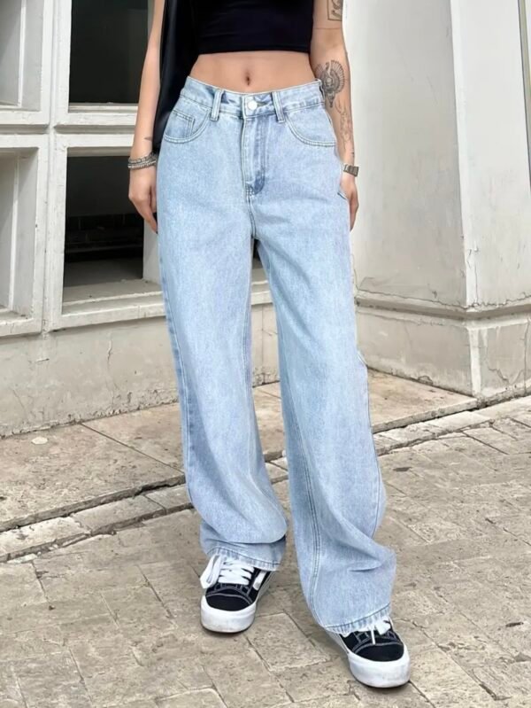 Jean flare - light blue denim