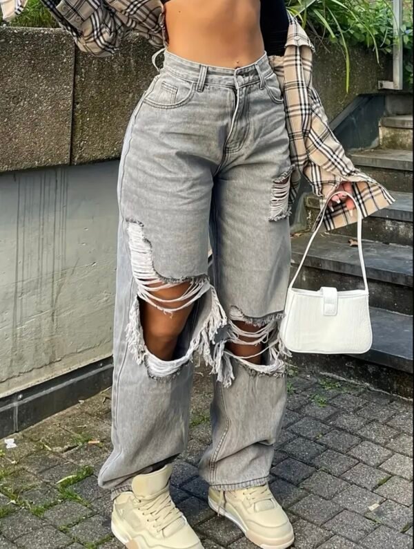 Jean - Dirty denim – Image 3