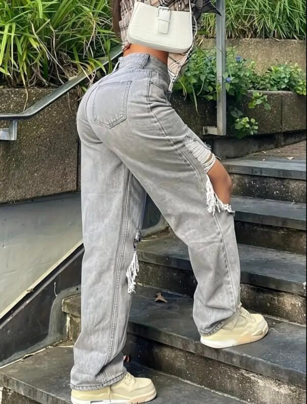 Jean - Dirty denim – Image 5